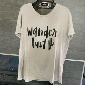 Wanderlust T-shirt